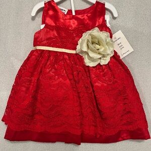 Red Sleeveless Formal Dress